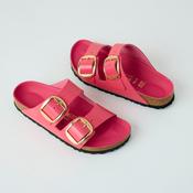 Birkenstock Arizona Fuschia Leather Sandals image