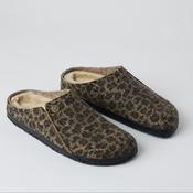 Birkenstock Zermatt Leopard Shearling Slippers