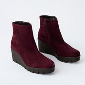 Gabor Wine Wedge Ankle Boots image