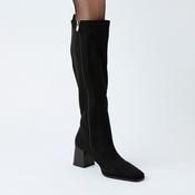 Lodi Black Stretch Knee High Boots image