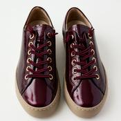 Paul Green Wine Patent Leather Trainers image