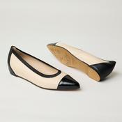 Wonders Ballerina Hidden Mini Wedge Shoes
