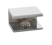 Buy Square Shelf Clamp in Chrome (Per Pair) Online | NSG image
