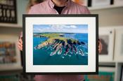 A4 Framed &amp; Mounted (Photo 12" x 8" - Frame 16" x 12") image