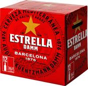 Estrella Damm 12 Pack (33cl Bottles)