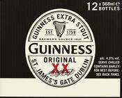 Guinness Original Extra Stout 12x56.8cl BTL