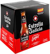Estrella Galicia Lager 12 Pack (33cl Bottles)