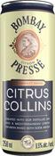 Bombay Citron Pressé Citrus Collins 25cl Can