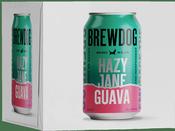 BrewDog Hazy Jane Guava 4 Pack (33cl Cans)