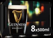 Guinness Draught 50cl Can 8Pk
