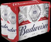 Budweiser 8 Pack (50cl Cans)