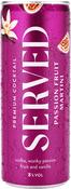 Served Passion Fruit Martini Cocktail 25cl Can