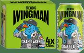BrewDog Wingman Craft Lager 4 pack (33cl can)