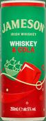 Jameson &amp; Cola Can 25cl