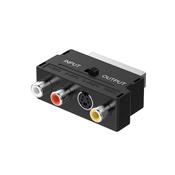 Sinox Scart-3 RCA/S-Video Adaptor