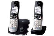 Panasonic KX-TG6812 Digital Cordless Phone (Duo Handset)