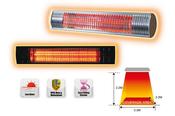 2Kw Infrared Wall Mounted Heater 