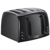Russell Hobbs 4 Slice Black Textures Toaster