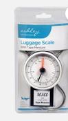 Ashley Hardwares Luggage Scale with Tape Measure