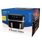 Russell Hobbs 9L Satisfry Dual Basket Air Fryer Black