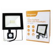 Kingavon 20W Glass Surface IP54 LED Floodlight With Sensor 