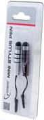 GEMBIRD TA-SP-001 MINI STYLUS PEN BLACK/SILVER PACK (