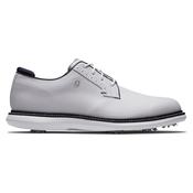 Footjoy Traditions Blucher Mens Golf Shoes White image