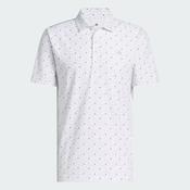Adidas ULTIMATE365+ SOFT PRINT POLO SHIRT White