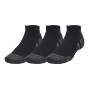 Under Armour Performance Tech 3-Pack Low Cut Socks Black