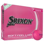 Srixon Soft Feel Ladies Golf Balls Pink image