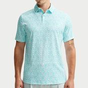 Nike Velocity Dri-FIT Micro-Print Golf Polo Blue image