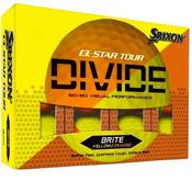 Srixon Q-Star Tour Divide Golf Balls Yellow/Orange image