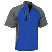 ProQuip Men's HALF SLEEVE WIND SHIRT Grey/Blue