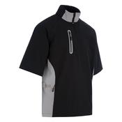 ProQuip Men's HALF SLEEVE WIND SHIRT Black/Grey