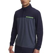 Under Armour Tee To Green Block ¼ Zip Top