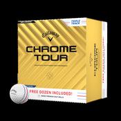 Callaway Chrome Tour Triple Track Golf Balls 4 For 3 Pack