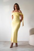 Amalthea Off the Shoulder Midaxi | Yellow image