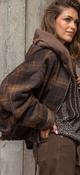 Tartan Hooded Jacket image