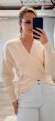 Ecru Cross Knit