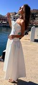 White Emma Dress image