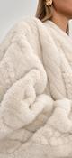 Cable Fur Coat image