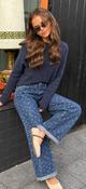 Denim Polka Jeans image