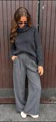 Grey Polo Knit