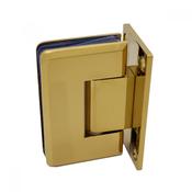 Shannon Range - Wall To Glass Shower Hinge - Polished Brass