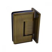 Shannon Range - Wall To Glass Shower Hinge - Antique Brass