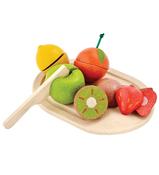 PlanToys Assorted Fruit Set – Wooden Play Food image