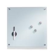 Memo Board- Glass- White- 40 x 40cm image