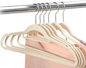 Coat Hangers - Set of 6 - Beige