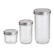 Storage Jar- Glass with Metal Lid- Various Sizes image