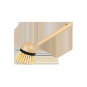 Dishwashing Brush Bamboo image